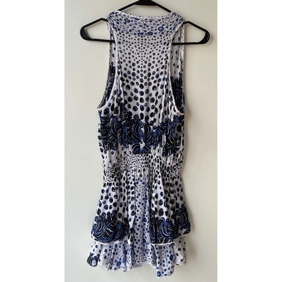 Poupette St. Barth Jolie Dress Blue White Galaxy - Picture 4 of 5